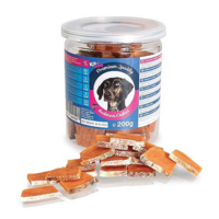 Kid Dog Lososové mäso v kockách 200g dóza premium quality